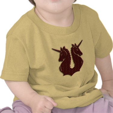 Chocolate Unicorns infant t-shirt