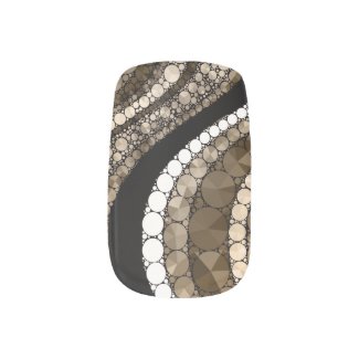 Chocolate& Vanilla Bling Minx Minx ® Nail Wraps