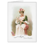 Chocolate ~ Vintage Hot Chocolate Drink Ad Card