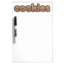 CHOCOLATE WAFER COOKIES! Dry-Erase WHITEBOARD