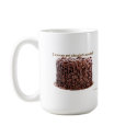Chocolate Wasted Cake mug