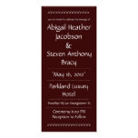 Chocolate Wedding Invitation