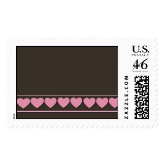Chocolate Wedding Postage stamp