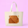 Chocolate zucchini bread canvas bag