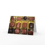 Chocolates cards
