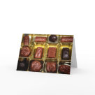 postcard - Photograph of chocolates postcard - Photograph of chocolates