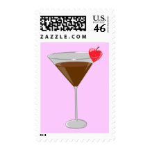 Chocolatetini Stamp