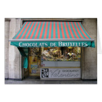 Chocolatier, Brussels, Belgium cards