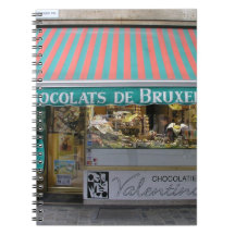 Chocolatier, Brussels, Belgium Note Books