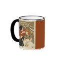 Chocolats et des thes coffee mug by lechatdesassy1 Chocolats et des thes coffee mug