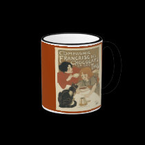 Chocolats et des thes coffee mug mugs