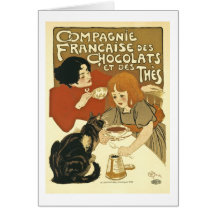 Chocolats - Vintage French Ad Cards