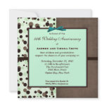ChocoMint 50th Wedding Anniversary invitations