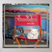 chocorrol the cat posters