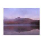 Chocorua Lake Sunrise Fog Postcard