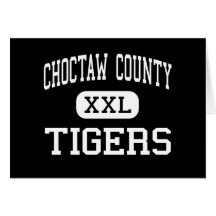 Choctaw County - Tigers - High - Butler Alabama Card