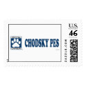 Chodsky Pes Blue postage