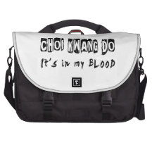 Choi Kwang Do It's in my blood Laptop Computer Bag
