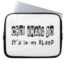 Choi Kwang Do It's in my blood Laptop Sleeve