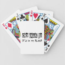 Choi Kwang Do It's in my blood Poker Deck