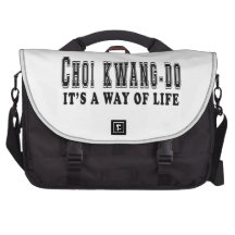 Choi Kwang-Do It's way of life Laptop Bag