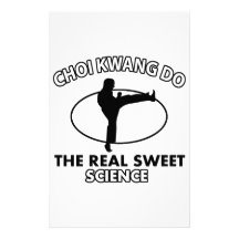 Choi Kwang-Do Martial Arts Designs Customized Stationery