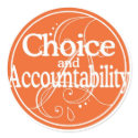 Choice and Accountability Sticker by greenjellocarrots Choice and Accountability Sticker