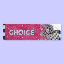 Choice bumper stickers