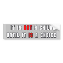Choice First bumper stickers