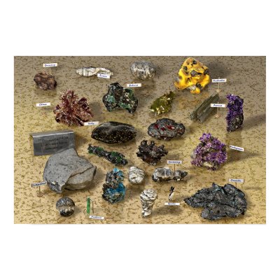 Choice Of Minerals Print by bjodo1