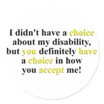 Choice stickers