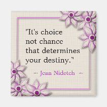 Choices-Inspirational Quote Magnet magnets