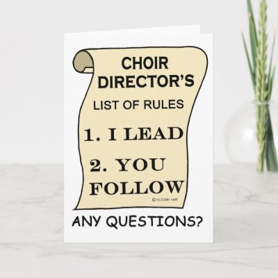 choir list
