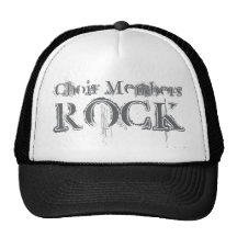 Choir Members Rock Mesh Hats