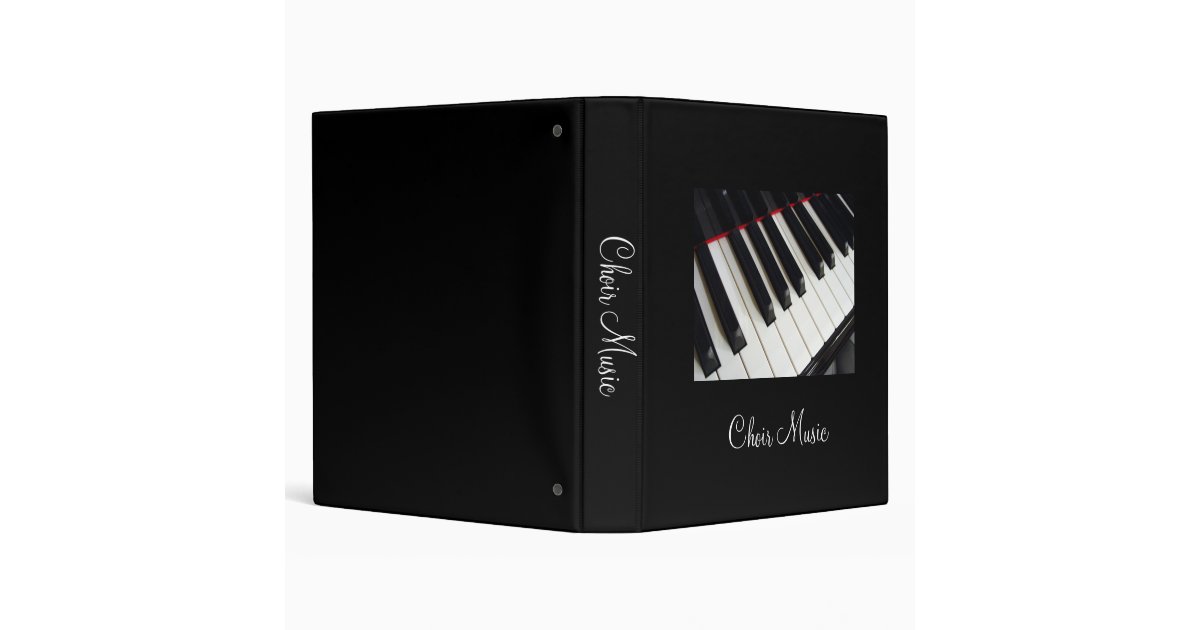 Choir Music Binder Zazzle