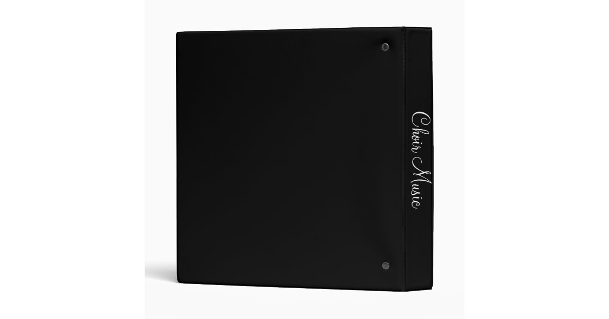 Choir Music Binder Zazzle