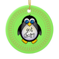 Choir Music Penguin Ornament Gift