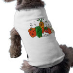 Choir of vegetables pet t-shirt