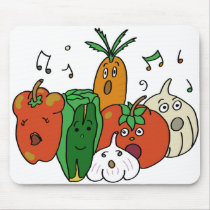Choir of vegetables mousepads