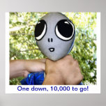 Choking an Alien - Posters