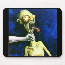 Choking Zombie Mousepad mousepads