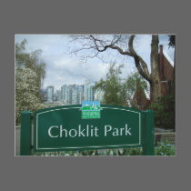Choklit Park Vancouver, BC postcards by gramabarb Choklit Park Vancouver, BC postcards