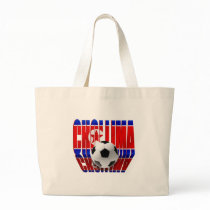 Chollima flag of North Korea football fans gear Tote Bags
