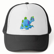 Chomby Blue Trucker Hats