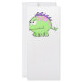 chompy spikey green pet monster rack card