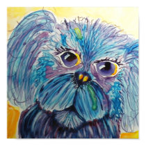 Chongo Dog Print posters
