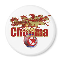 Chonma Thousand Mile Horse Soccer gifts Refrigerator Magnets