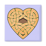 Chonoska Heartknot Square Magnet