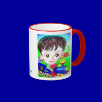 Choo Choo Caricature Mug 13a mugs