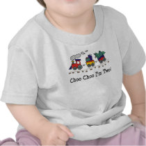 Choo Choo I'm 2 Train T-shirt